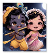 Paint Waint Krishna and Radha in Bliss