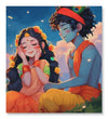 Paint Waint Radha Krishna Love Beyond Time