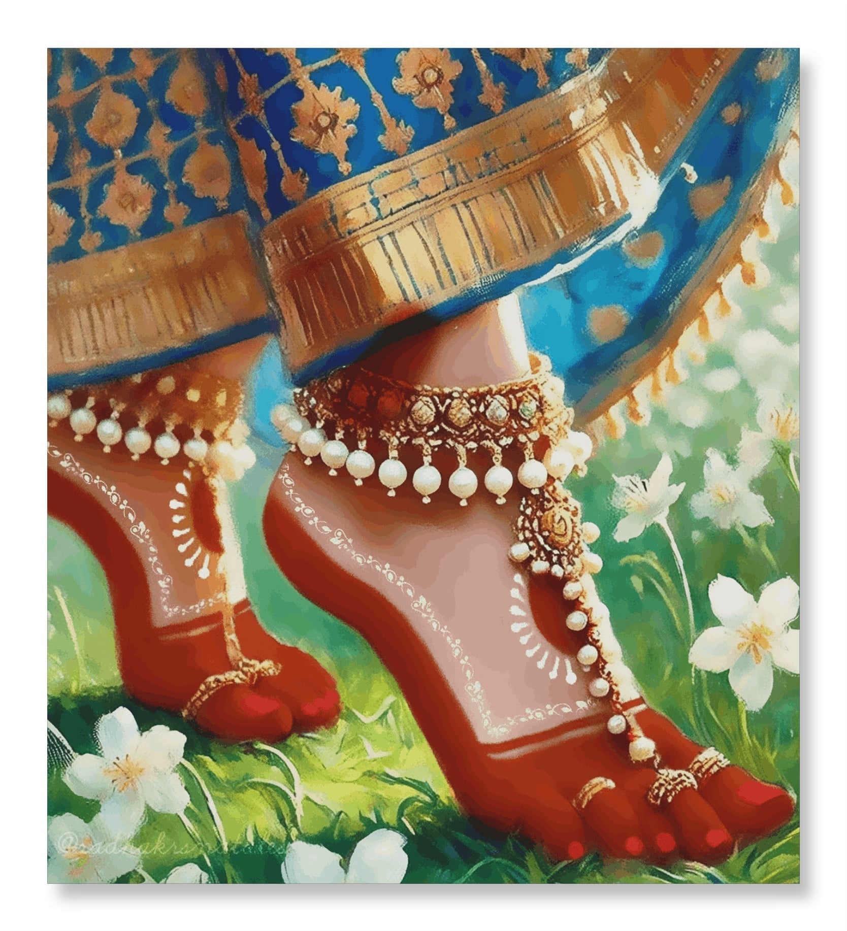 Grace of Vrindavan - Ghibli Addition Radha