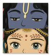 Paint Waint Harmony in Blue and Gold Ghibli Addition Radha Krishna