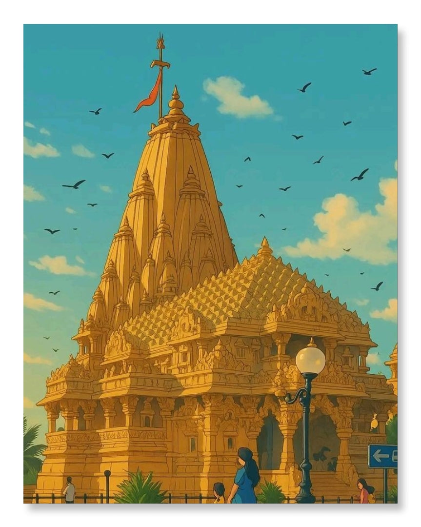 Somnath Temple - Ghibli Addition Mahadevji