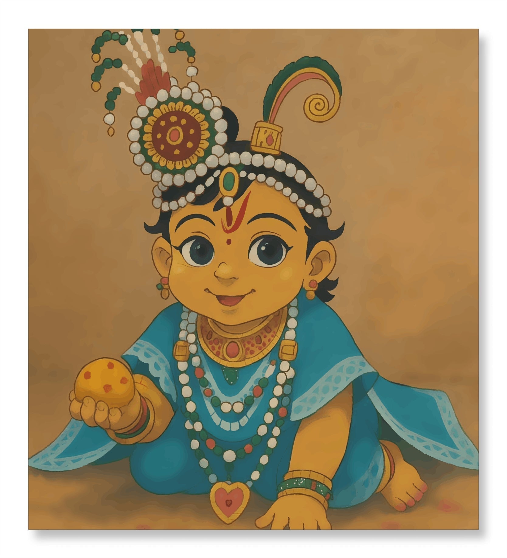 Laddo Gopal - Ghibli Edition