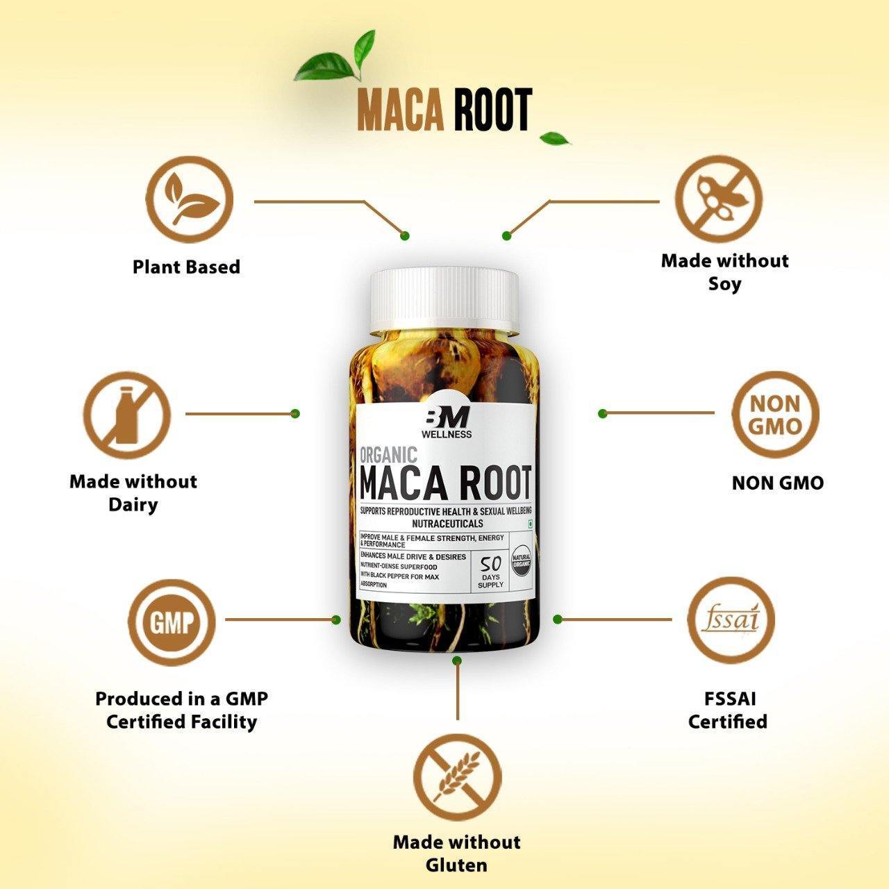 Bigmuscle Nutrition Maca Root - 50 tabs