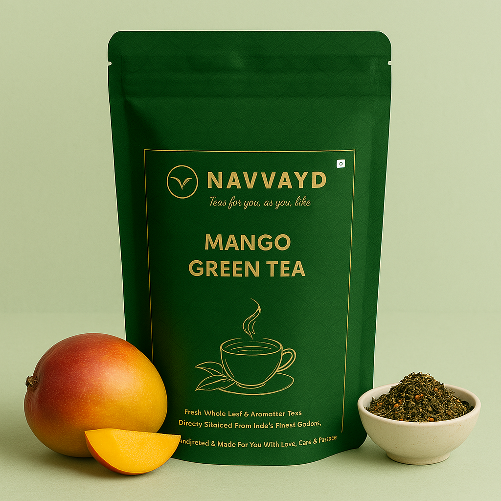 Navvayd Mango Green Tea - 100 gms