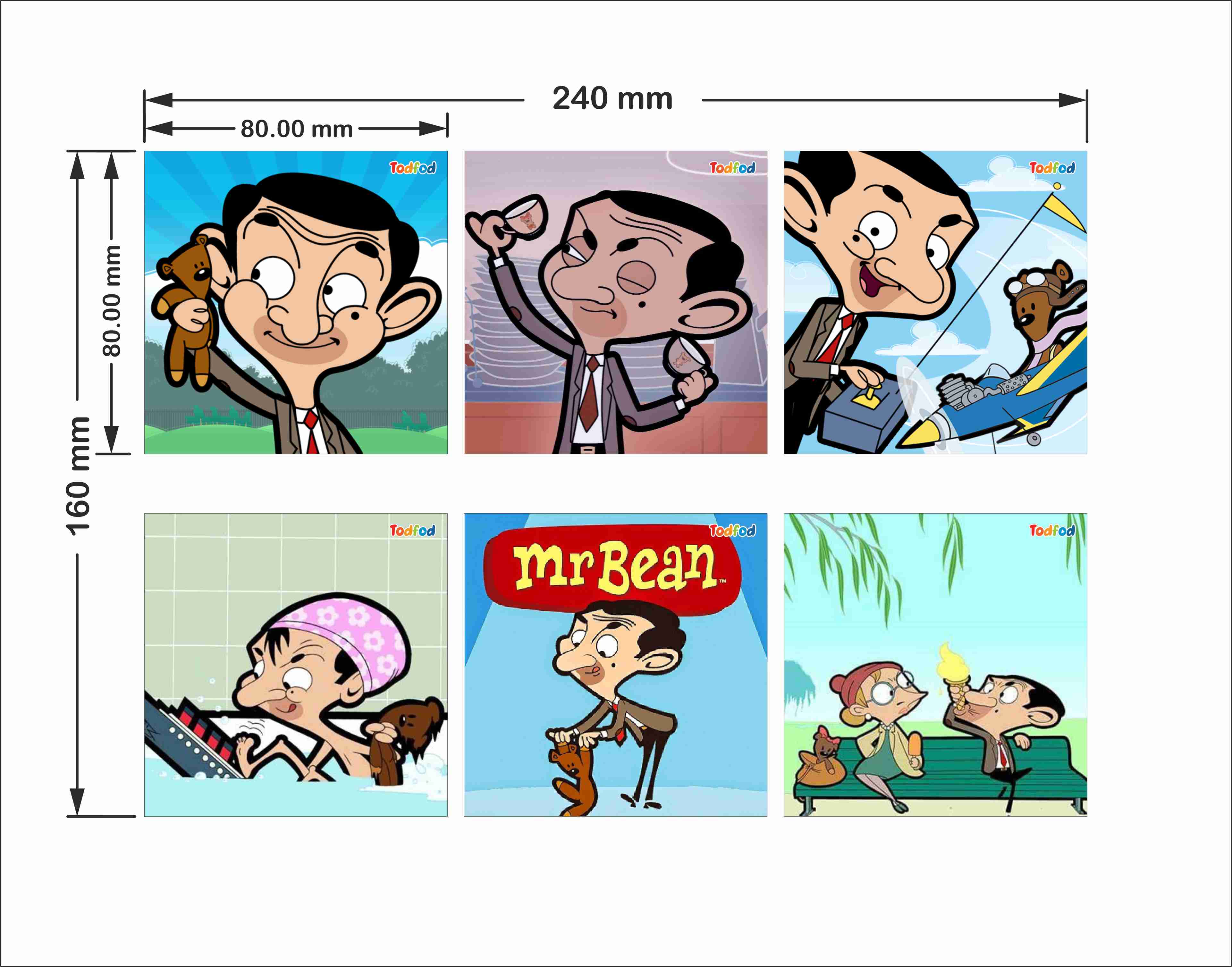 Wooden Jigsaw Puzzle - Mr. Bean
