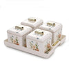 Nayasa Miracle Dry Fruit Container Set of 4