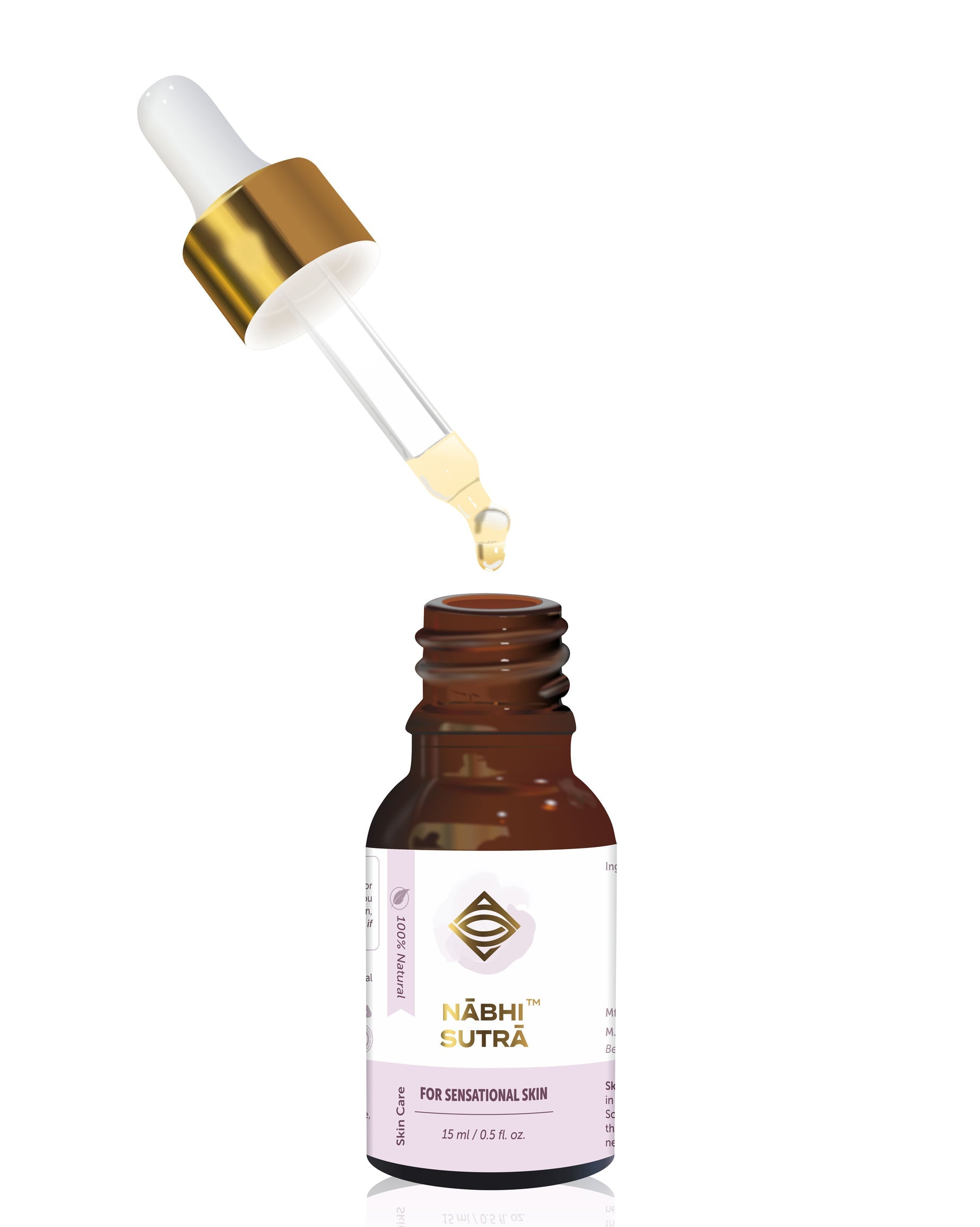 Nabhi Sutra Sensational Skin Care - Belly Button Oil - 15 ml