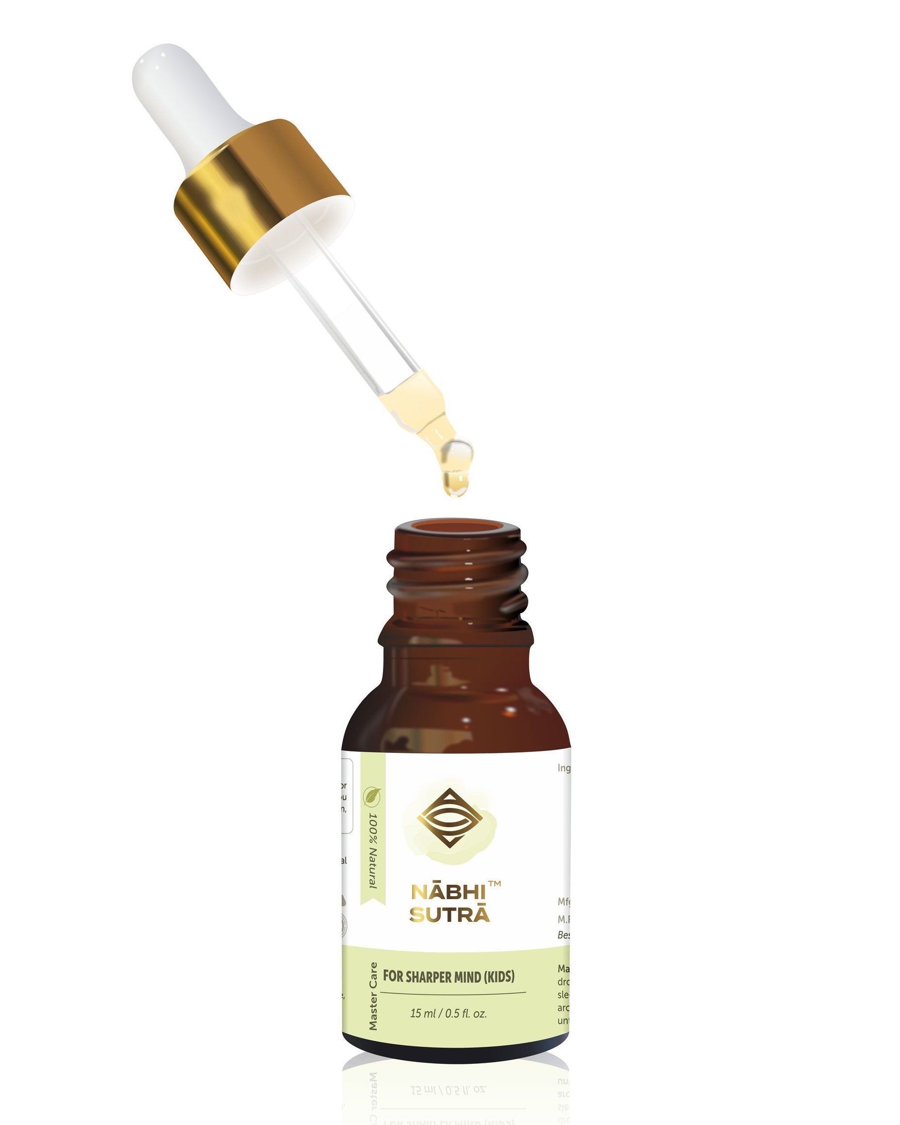 Nabhi Sutra Brain Development (kids) - Belly Button Oil - 15 ml