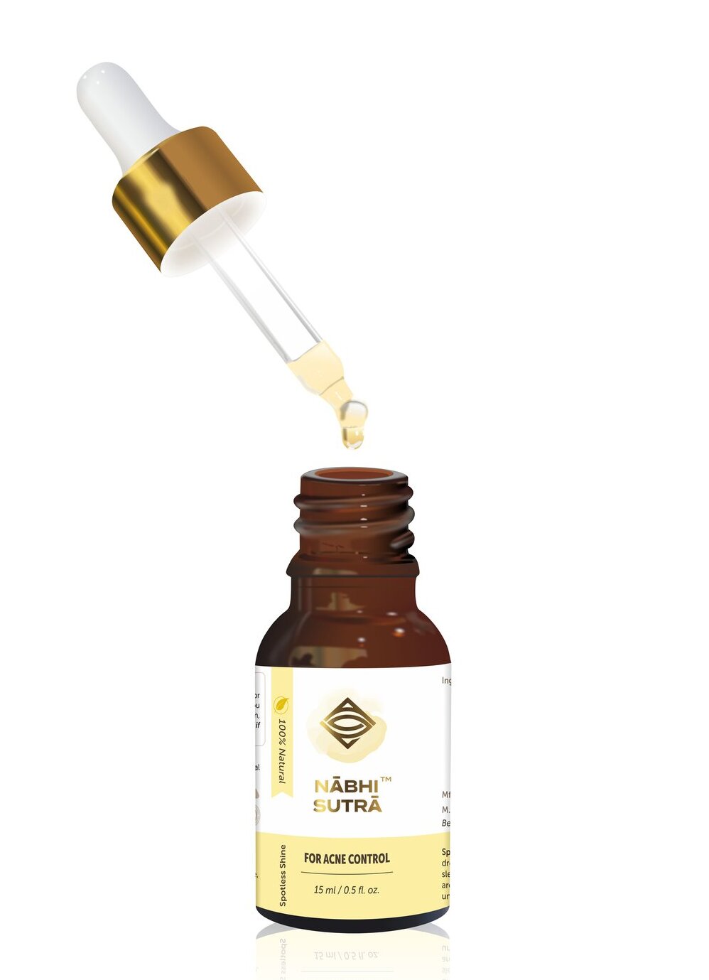 Nabhi Sutra Acne Control - Belly Button Oil - 15 ml