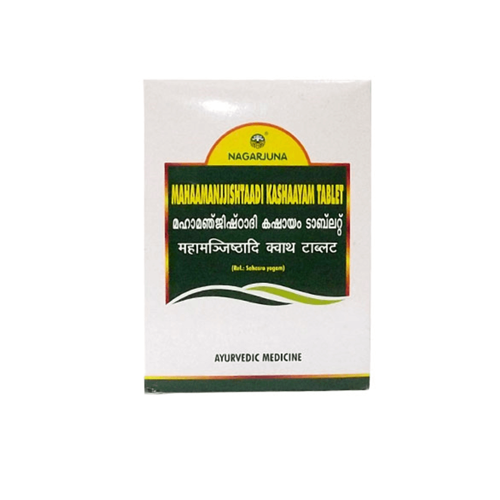 Nagarjuna Ayurveda Mahaamanjishtadi Kashayam Tablet - 100 Tabs