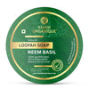 Khadiorganique Neem Basil Loofah Soap - 125 gms