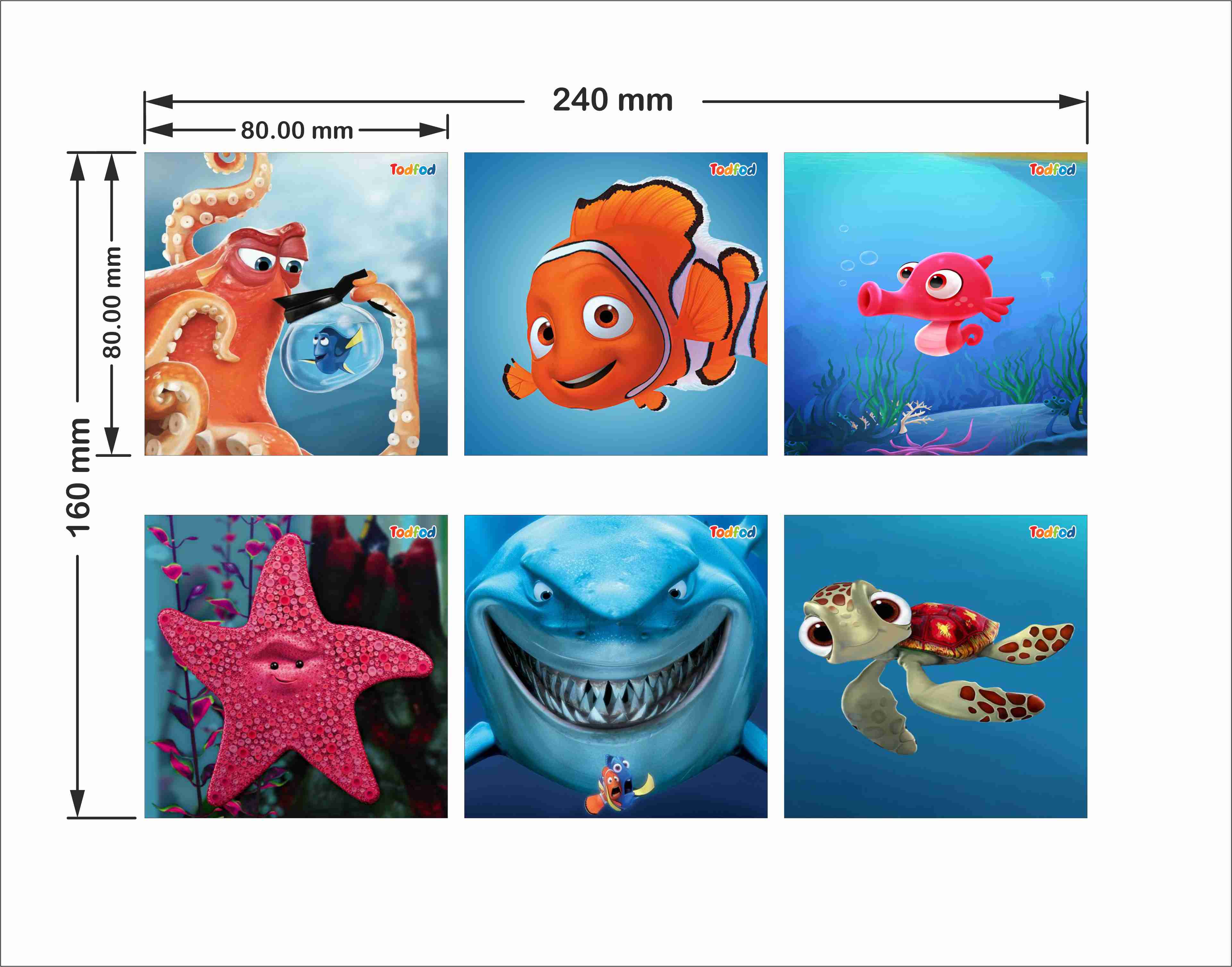 Wooden Jigsaw Puzzle - Finding Nemo
