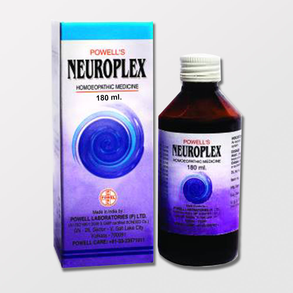 Powell's Homeopathy Neuroplex Syrup - 180 ml