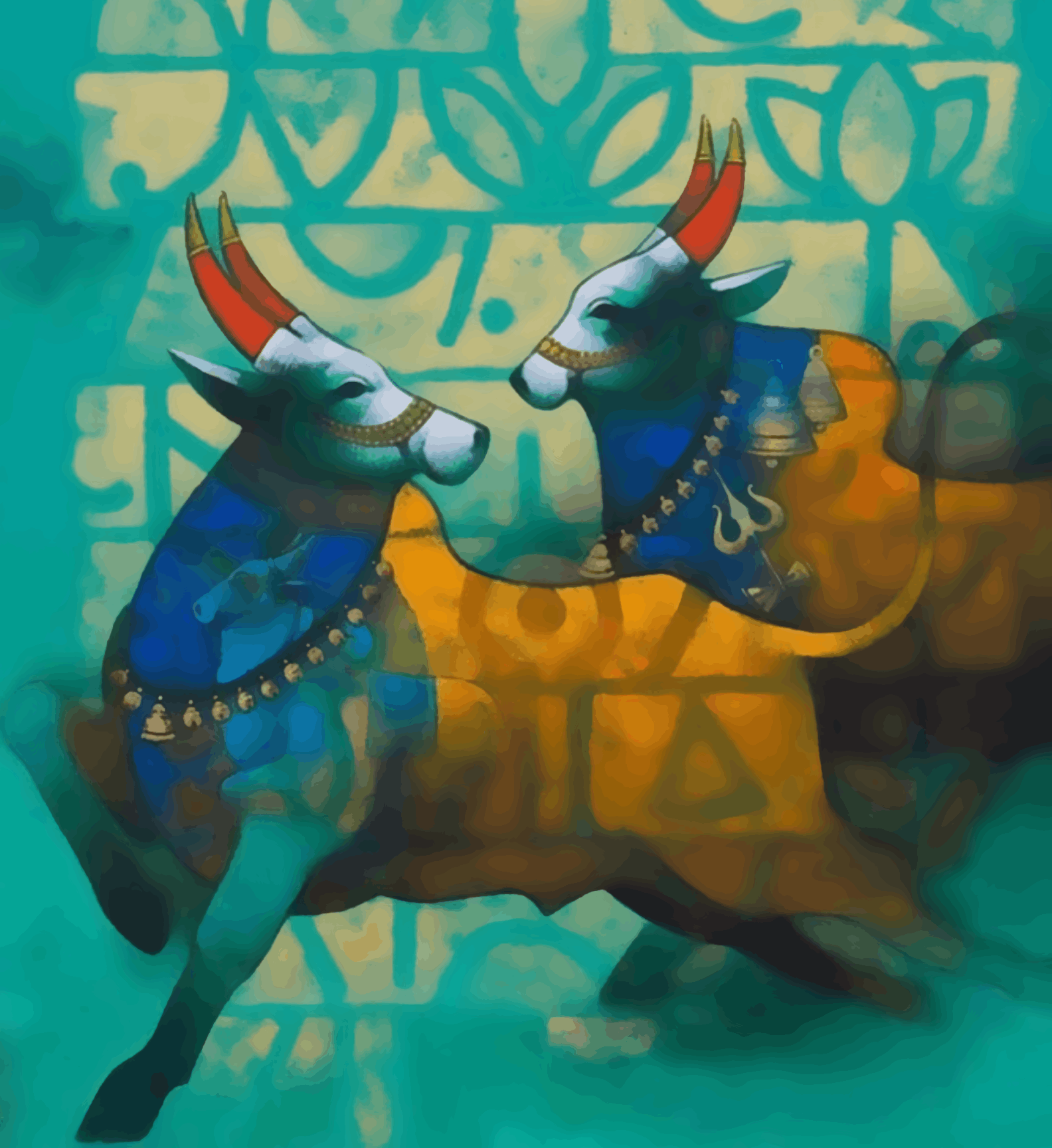Abstract Bulls