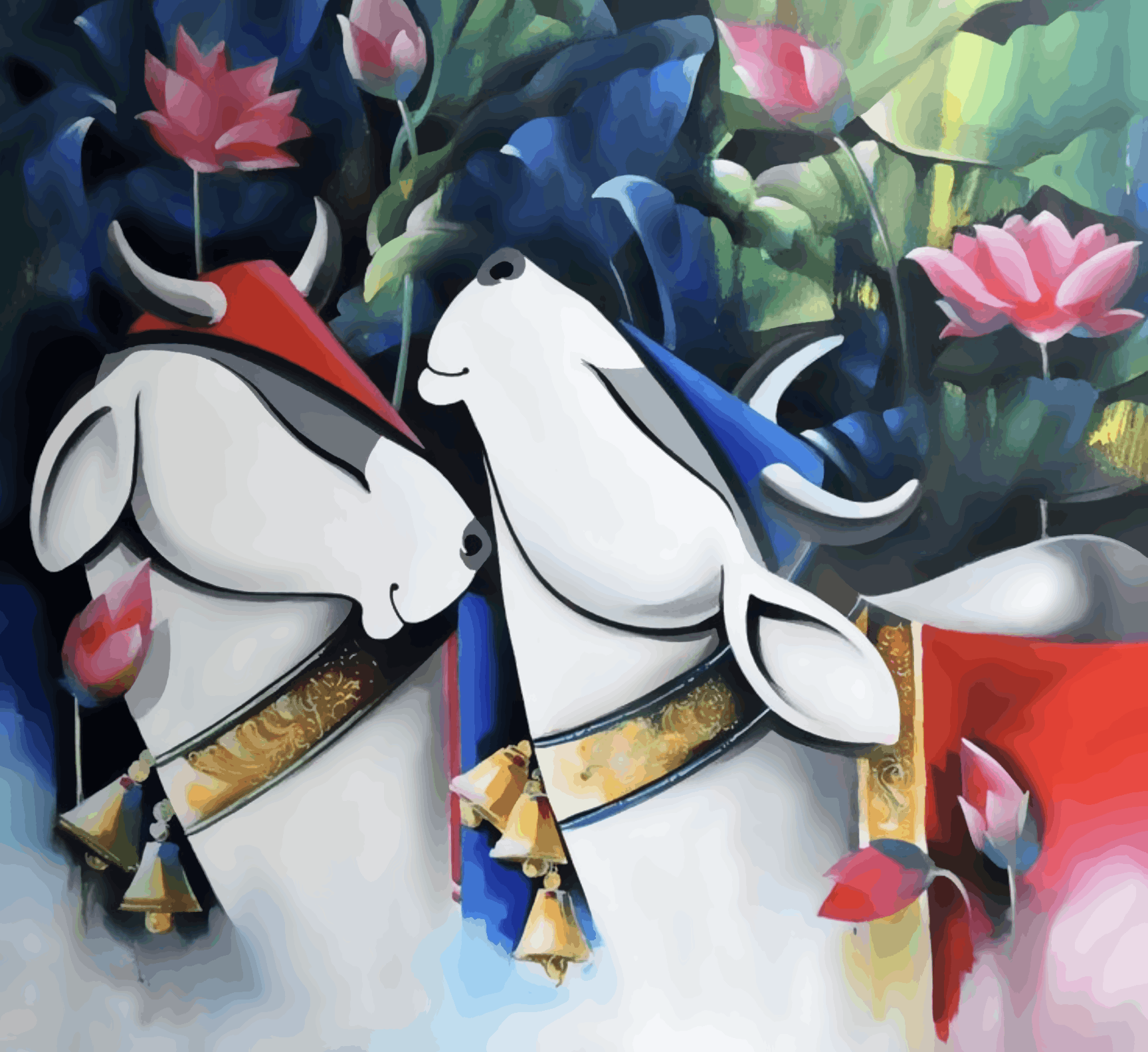 Abstract Cows