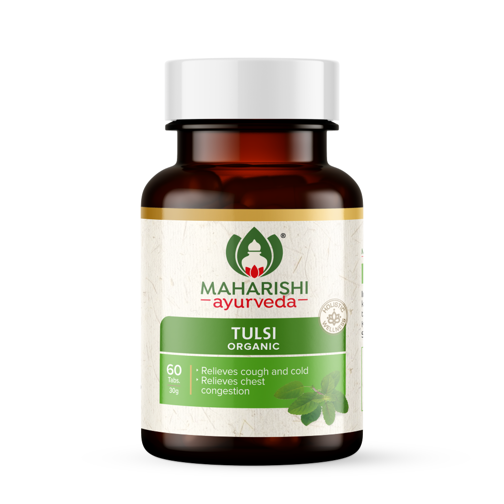 Maharishi Ayurveda Organic Tulsi - 60 tabs