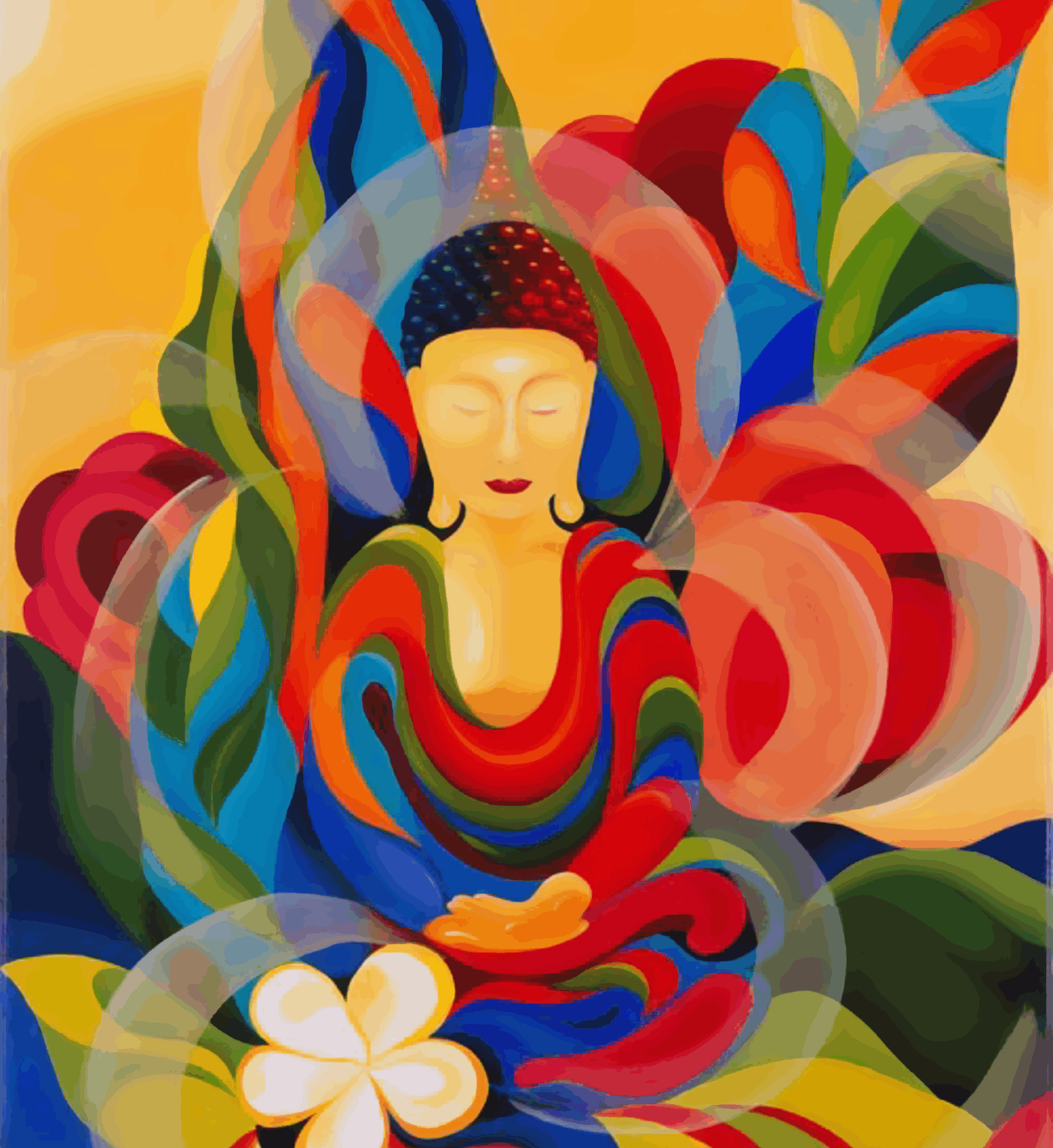 Buddha whole Portrait