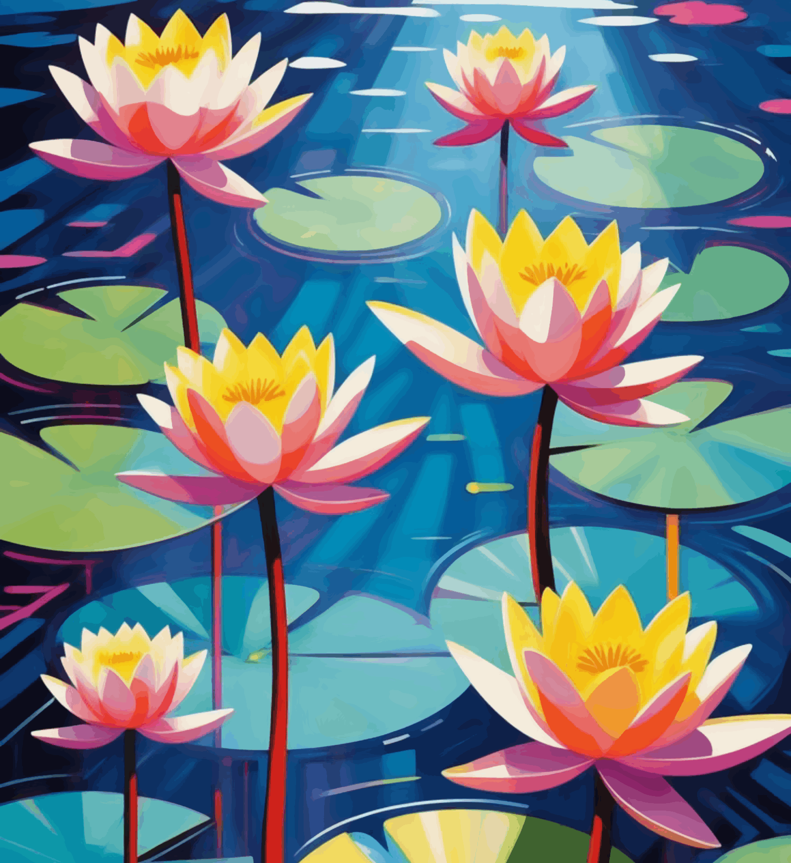 Lotus Flower Portrait