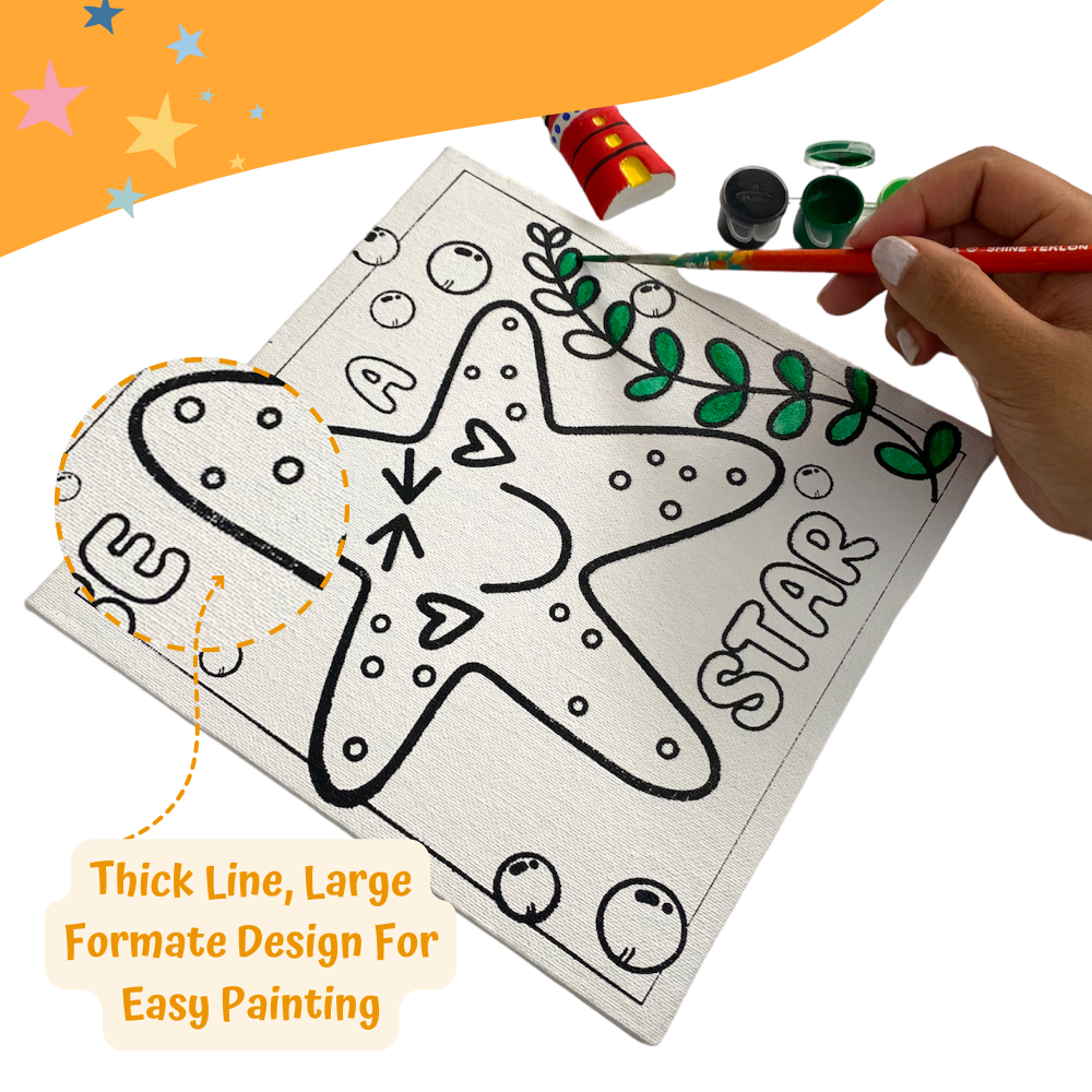 4 In 1 Canvas Set Ocean