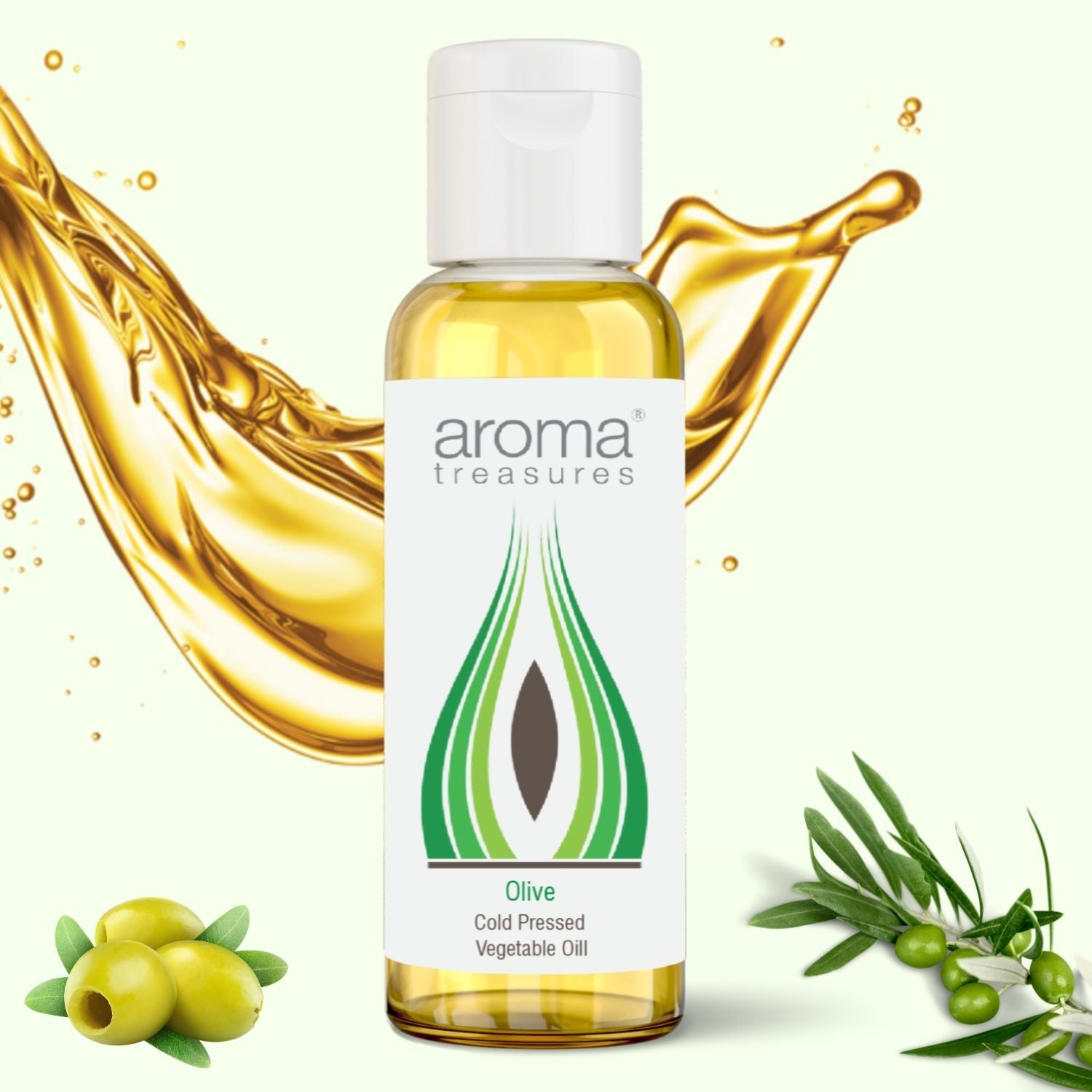 Aroma Treasures Olive Vegetable Oil - 50 ml