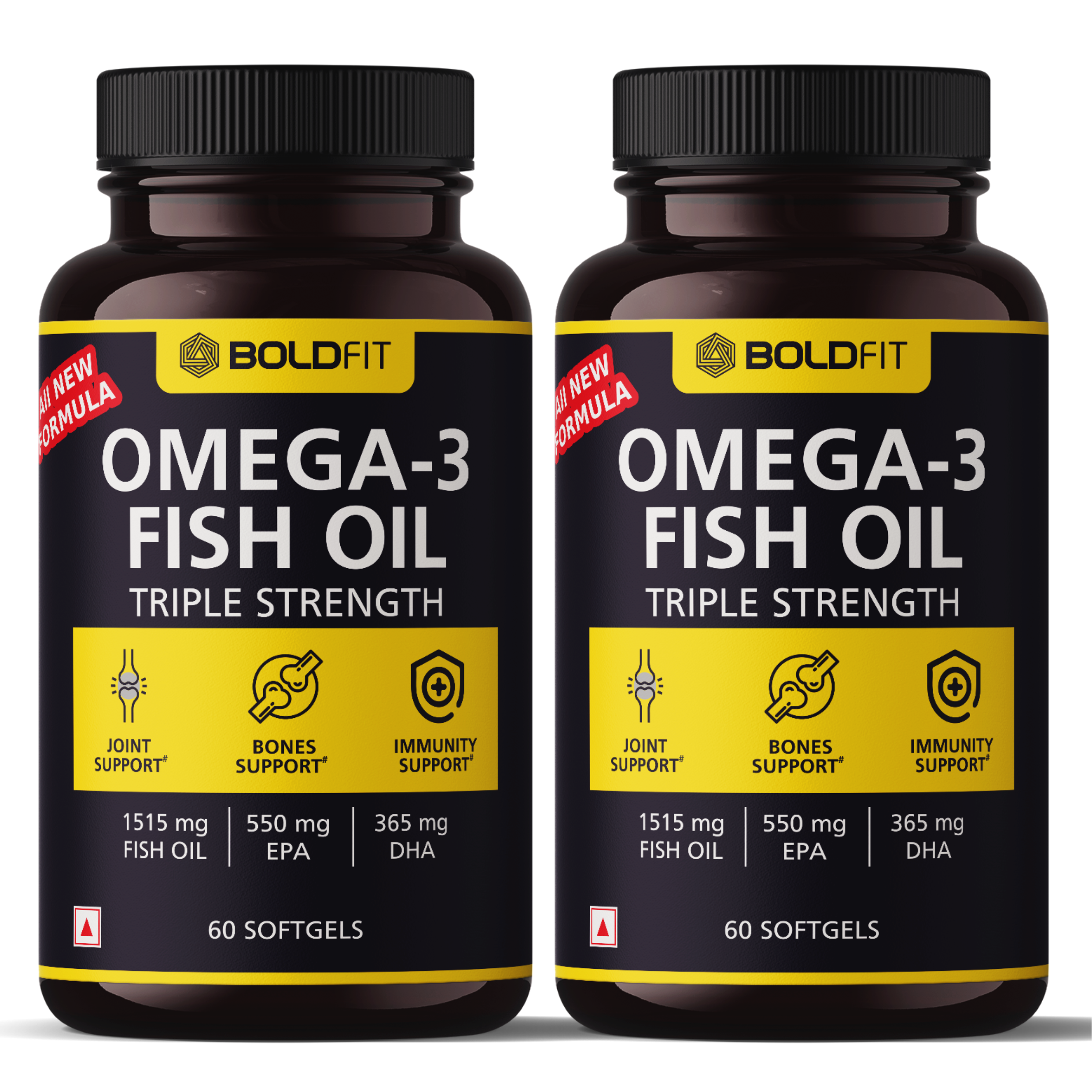 Boldfit Omega 3 Fish Oil Capsules for men and women