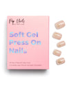 Pep Nails Artificial Glided Soft Gel Press On Nails - 24 Pcs