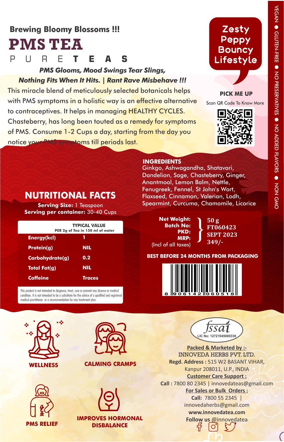 Innoveda PMS Relief Tea