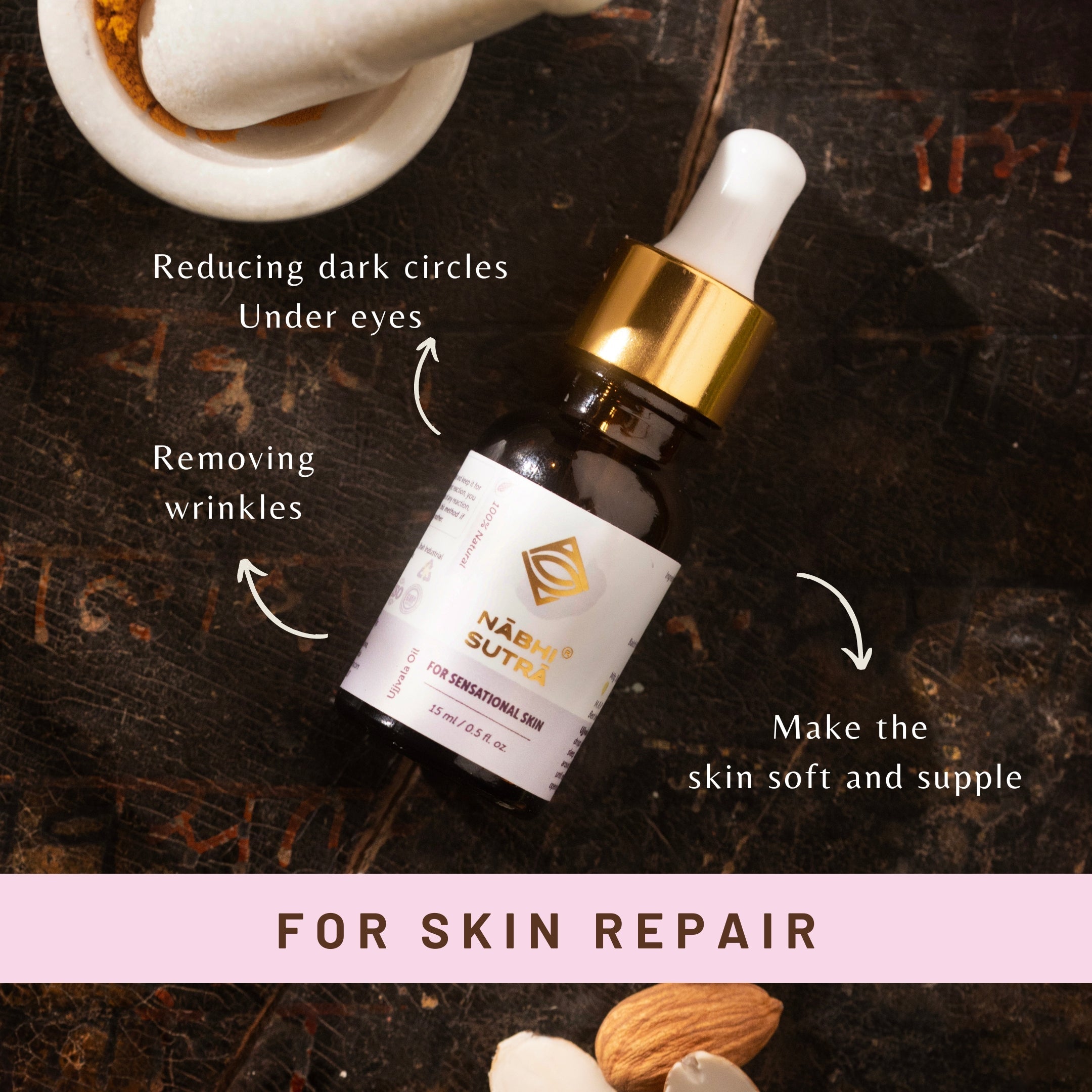 Nabhi Sutra Sensational Skin Care - Belly Button Oil - 15 ml