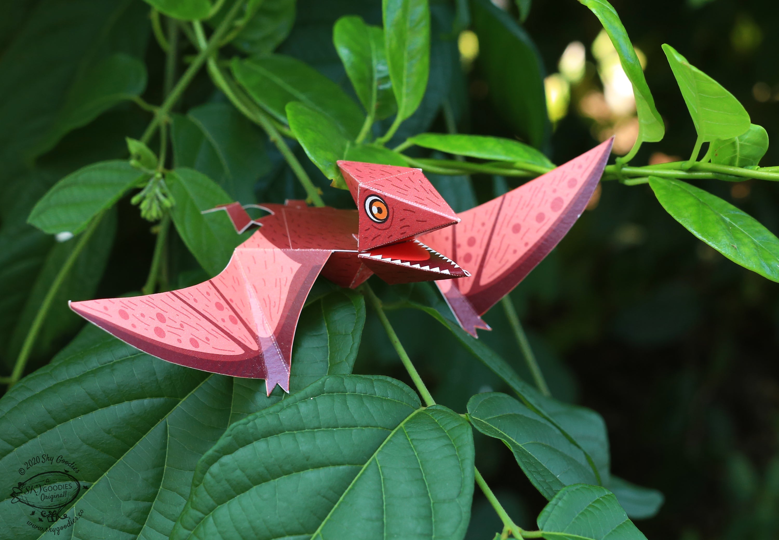 Mini Pterosaur DIY Dinosaur Paper Craft Kit