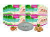 Vaadiherbals Elbow-Foot-Knee Scrub Soap with Almond & Walnut Scrub - Pack of 12