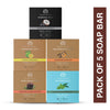 The Man Company Soap Era  Pack of 5 Soap Bar