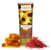 Vaadiherbals Papaya Fairness Scrub Gel with Honey & Saffron - 110 gms