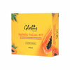 Globus Naturals Anti-Tan Papaya Facial Kit For Flawless Skin | 5 Step Tan Removal Kit |Paraben Free | Salon Grade| For All Skin Types -  110 gms