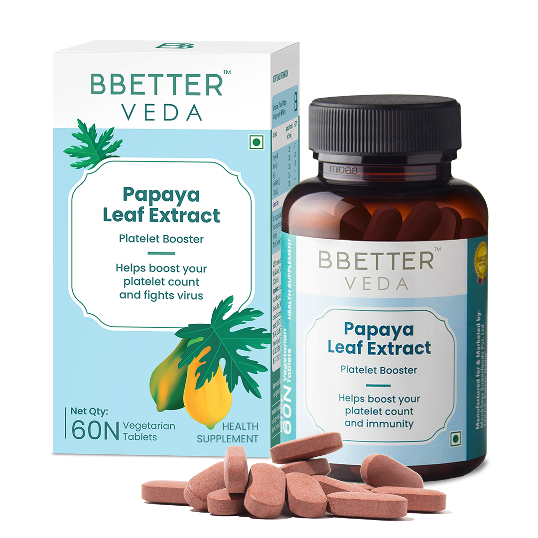 Bbetter Papaya Leaf Extract - 60 tabs