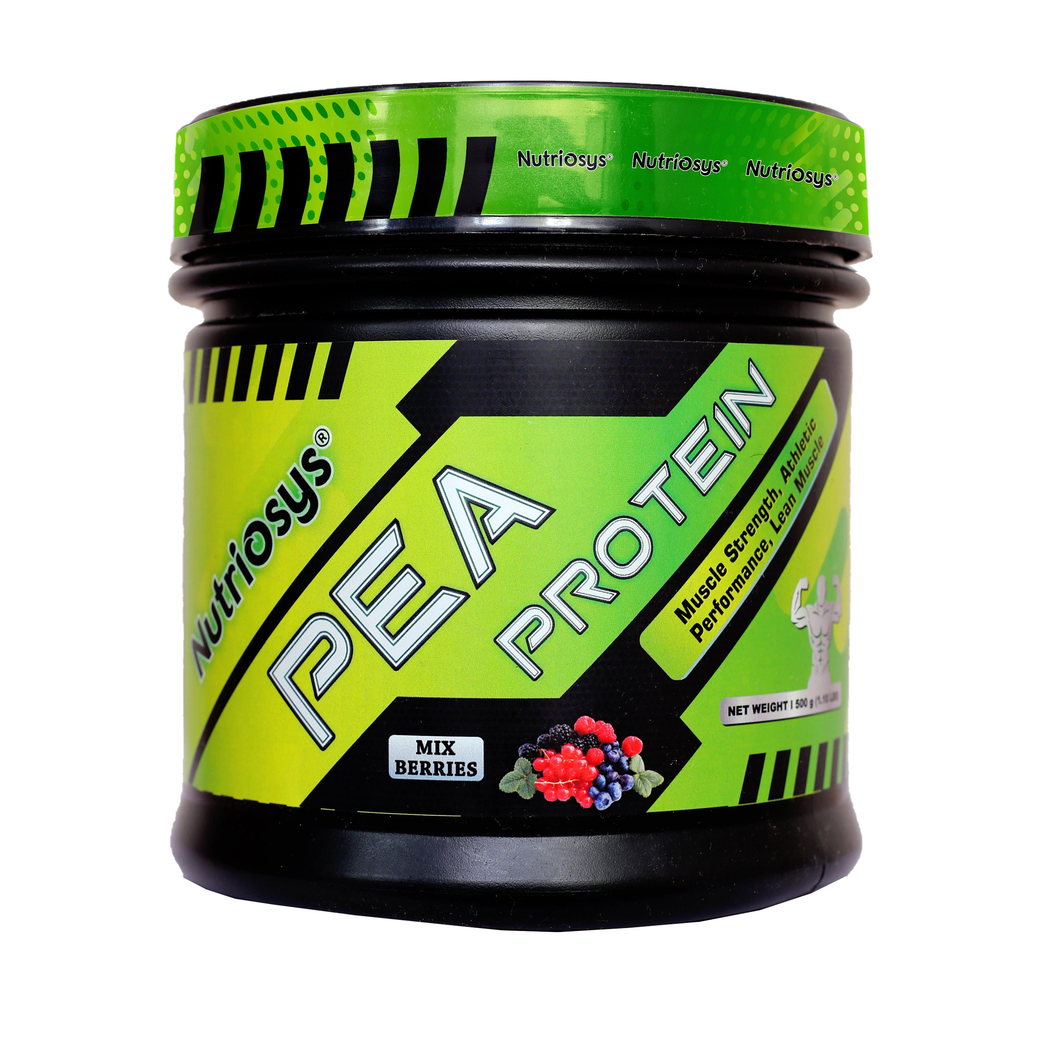 Nutriosys Pea Protein Powder- 500 gms