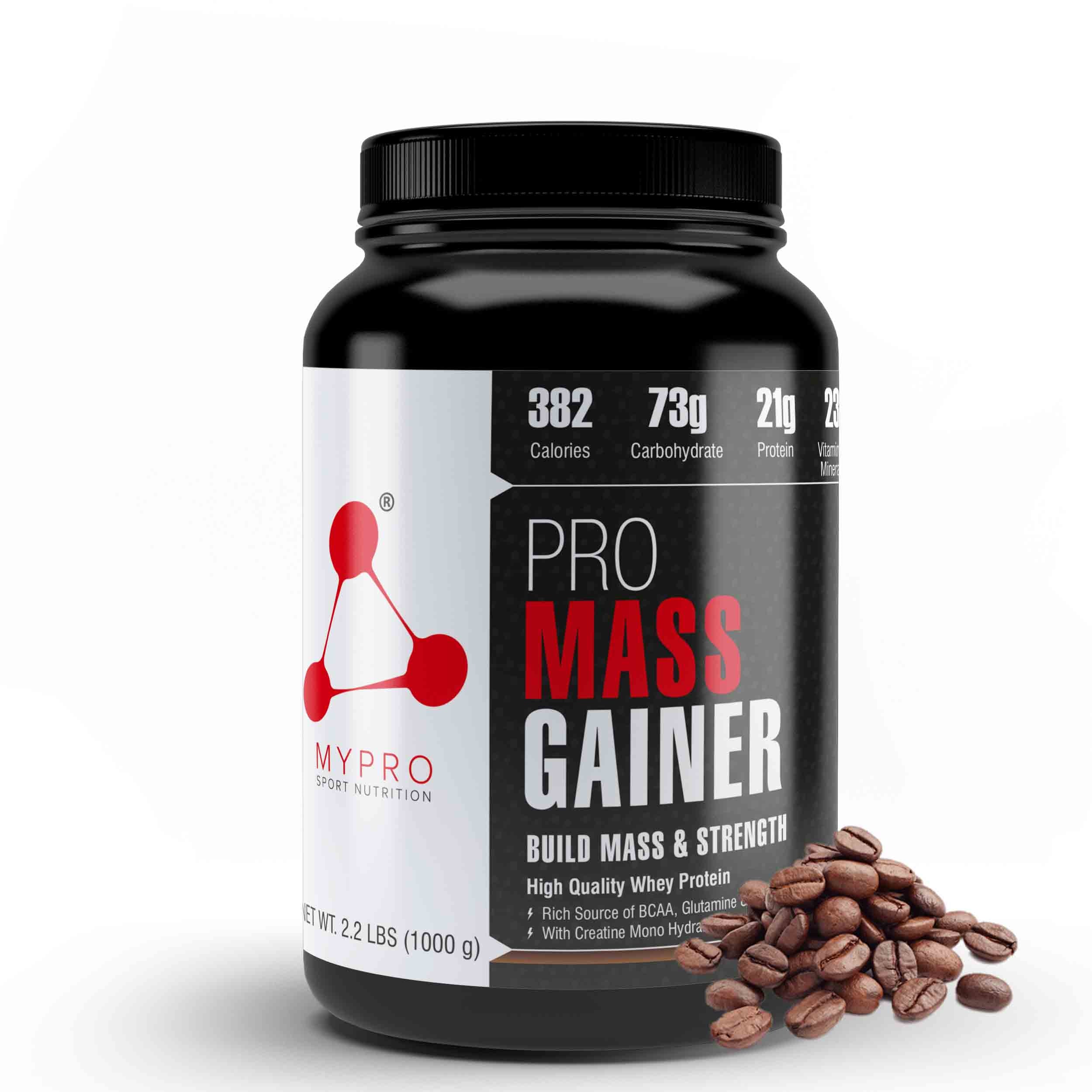 My Pro Sport Nutrition High Protein Pro Mass Gainer Supplement Powder-33 Scoops