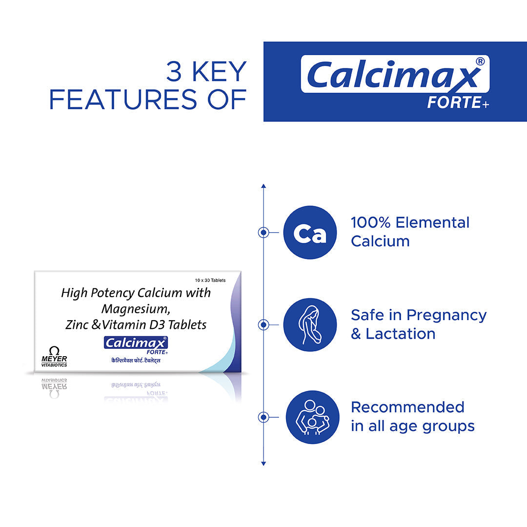 Vitabiotics Calcimax Forte Plus - 30 tabs