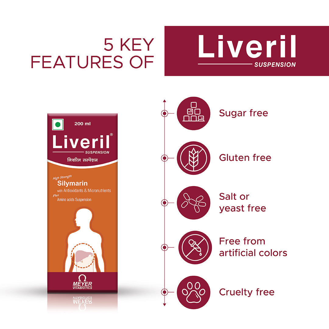 Vitabiotics Liveril Suspension - 200 ml