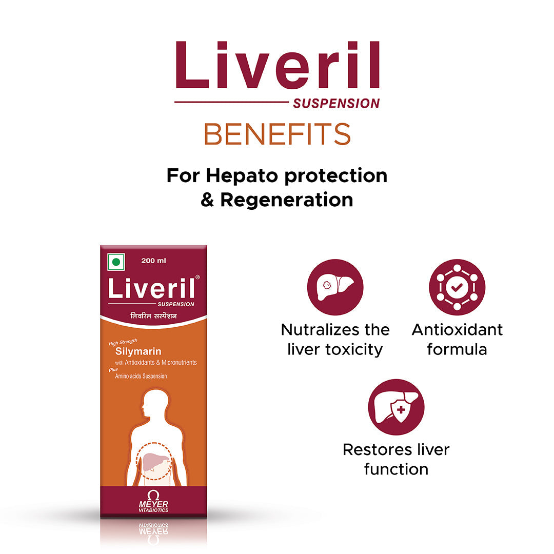 Vitabiotics Liveril Suspension - 200 ml