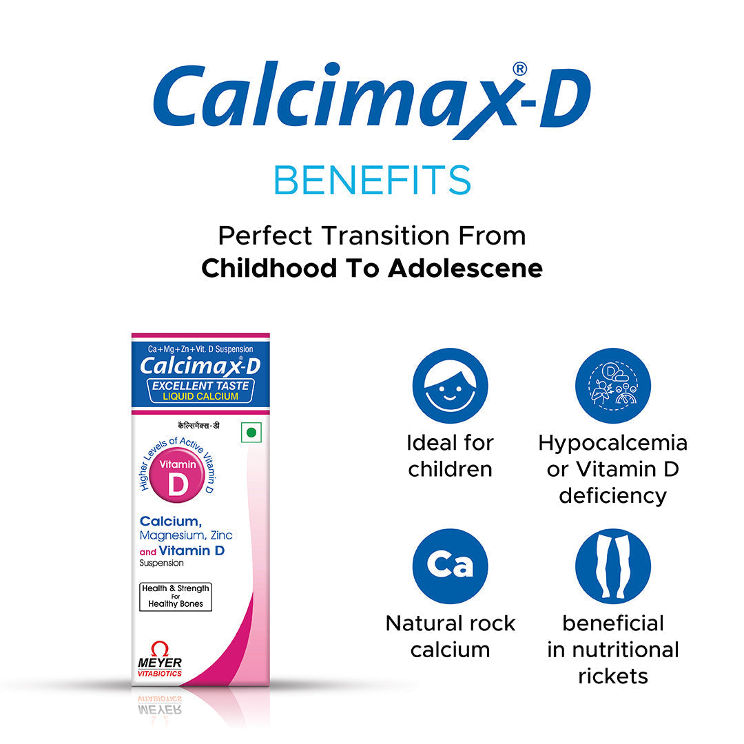 Vitabiotics Calcimax D Liquid Calcium - 200 ml