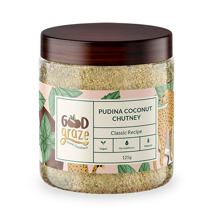 Good Graze Pudina Coconut Chutney Powder - 125gms
