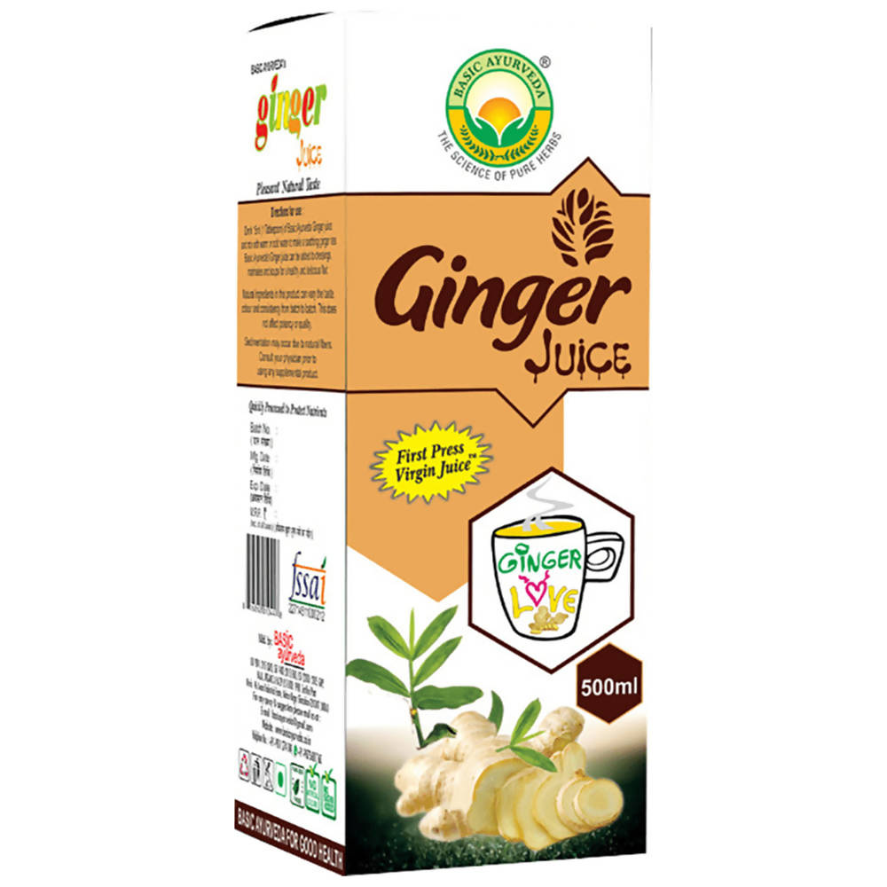 basic ayurveda ginger juice - 500 ml