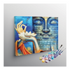 Eazy Arts Enlightened Peace: Buddha with Lotus Paint by Numbers Kit