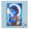 Eazy Arts Moonlit Devotion Baby Krishna in Prayer Paint by Numbers Kit