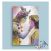 Eazy Arts Radha Krishna Eternal Love Holi Paint by Numbers Kit