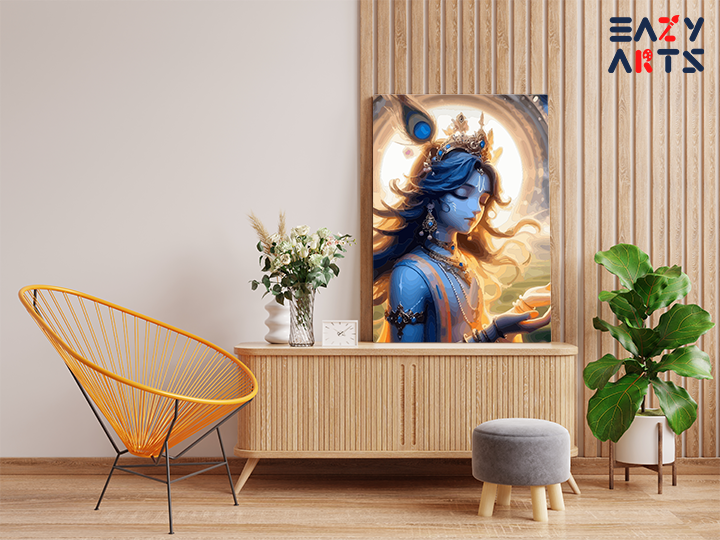 Krishna in Meditation Paint by Numbers Kit