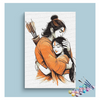Eazy Arts Divine Embrace Ram and Sita Paint by Numbers Kit