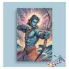 Eazy Arts Divine Warrior Lord Rama Paint by Numbers Kit