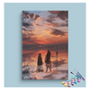 Eazy Arts Shiva and Parvati at Twilight Paint by Numbers Kit