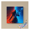 Eazy Arts Mahadev's Cosmic Trident Paint by Numbers Kit